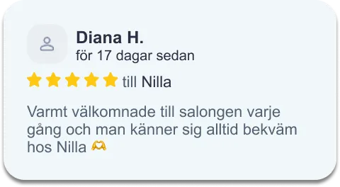 Omdöme från kund hos Vägen till hälsa